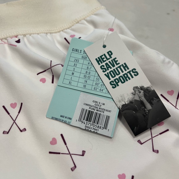 NWT DSG Girl’s Conversational Woven Skort Size M - Picture 7 of 7